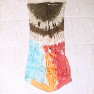 Tie Dye Maxi Skirt